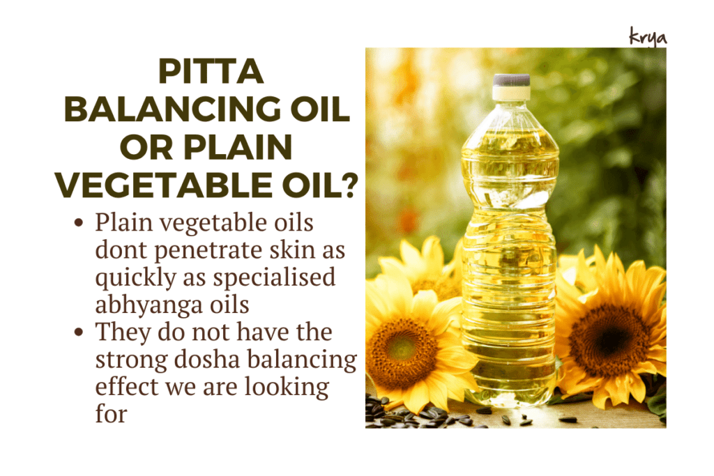Why should we choose a specialised pitta balancing oil?