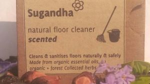 Krya Sugandha Floor cleaner is a naturally fragrant whole herb and essential oil, non toxic floor cleaner