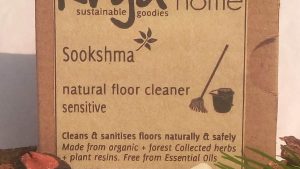 Krya Sookshma floor cleaner is a whole herb, toxin free, fragrance free floor cleaner powder made from whole Ayurvedic herbs, gums and resins