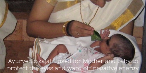 Kajal is excellent for baby to support the eye