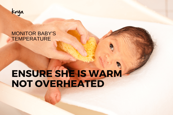 Monitor babys temperature always