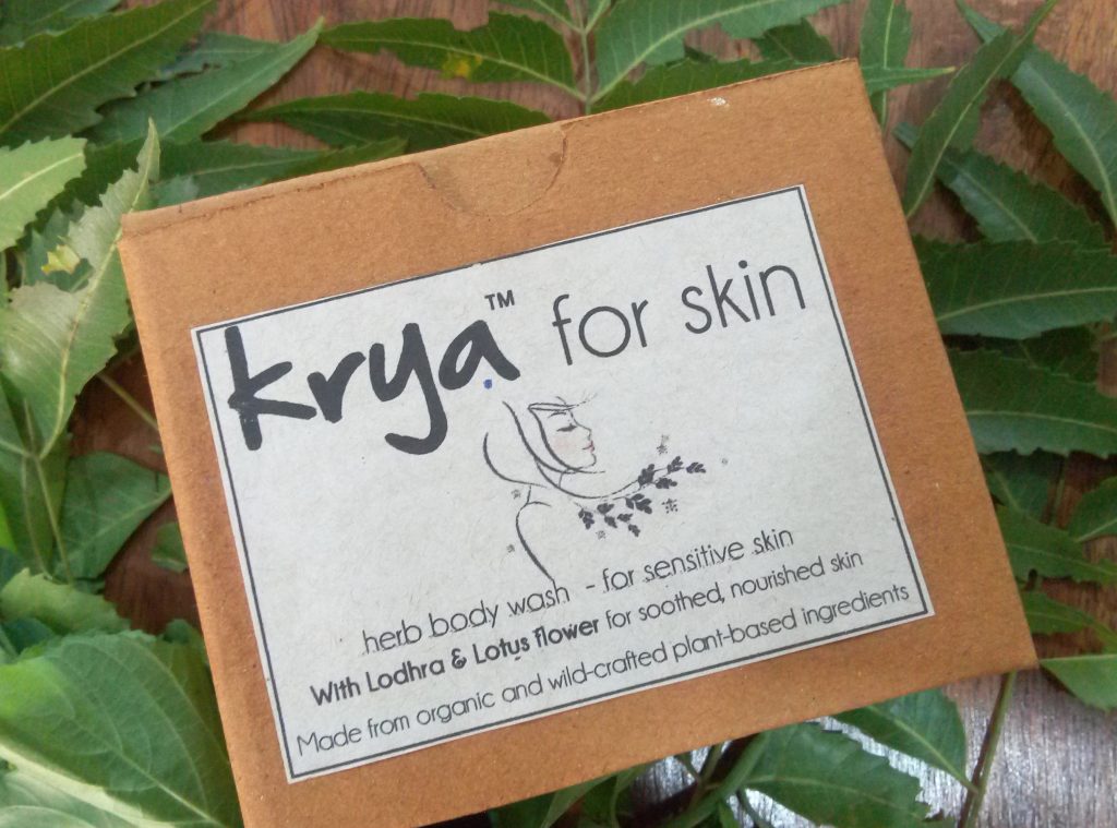 Krya Sensitive Body Wash Powder with Lodhra & Lotus flower- 200 gm