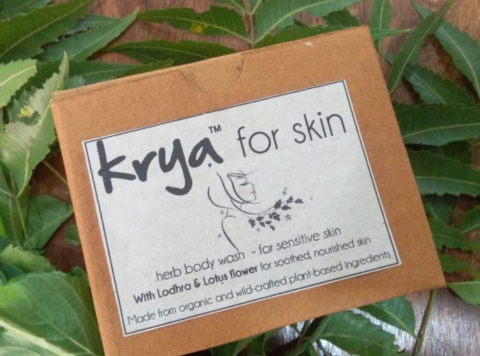 Krya Sensitive body wash - a cleanser for special skin conditions like eczema, dermatitis & psoriasis