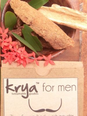 Krya Zingy bodywash for men - for high sun exposure, sun burn, tanning