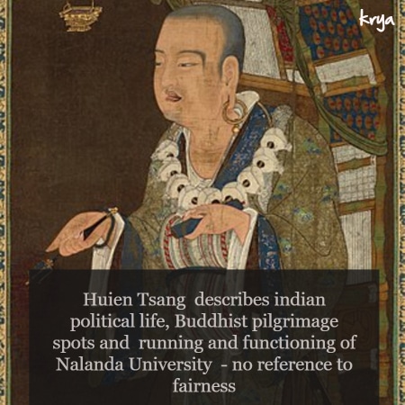 Huien Tsang's travels to India occurred around 600 AD