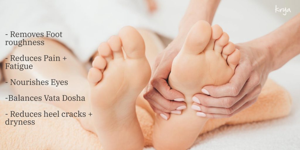 Benefits of an ayurvedic foot massage