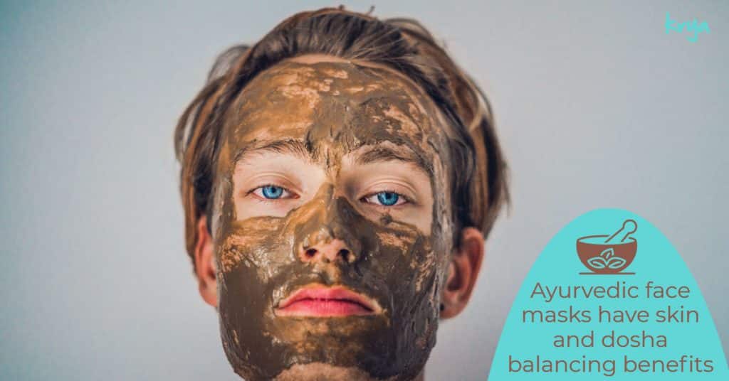 Ayurvedic oily skincare routine - face lepas have skin and dosha balancing effect