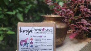herbal bath water sensitive skin