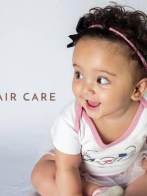Natural hair care products for baby