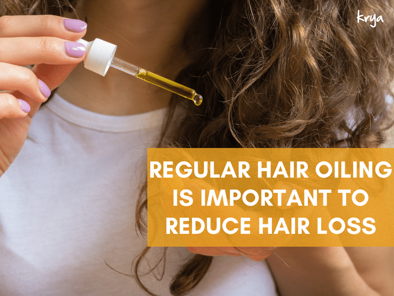 Regular hir oiling with a good ayurvedic hair oil helps counter hairfall (sometimes over onion application)