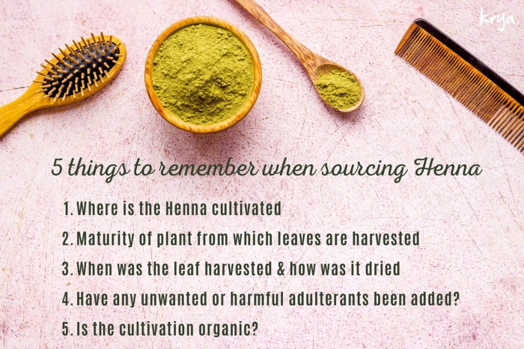 recap - 5 things to remember when sourcing henna