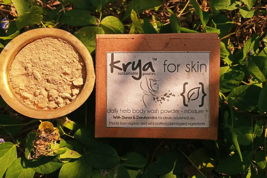 Difference between an ubtan and Krya bodywashes