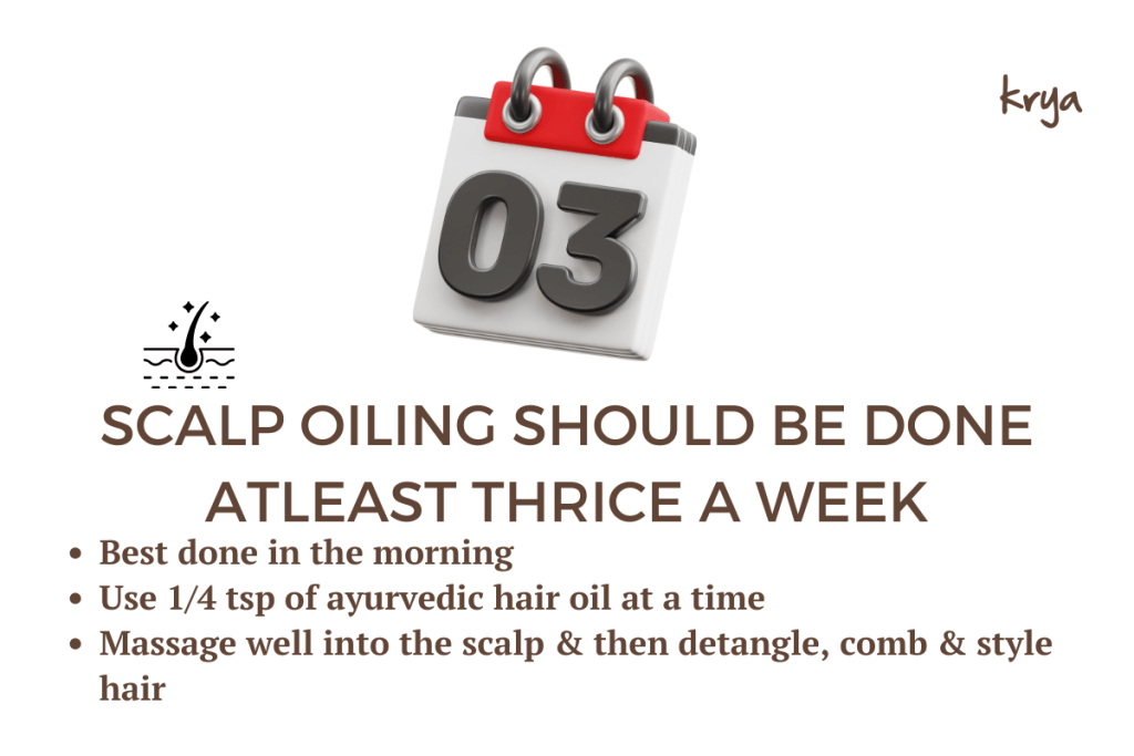 Regular scalp oiling is extremely beneficial and should be a part of a perfect hair care routine